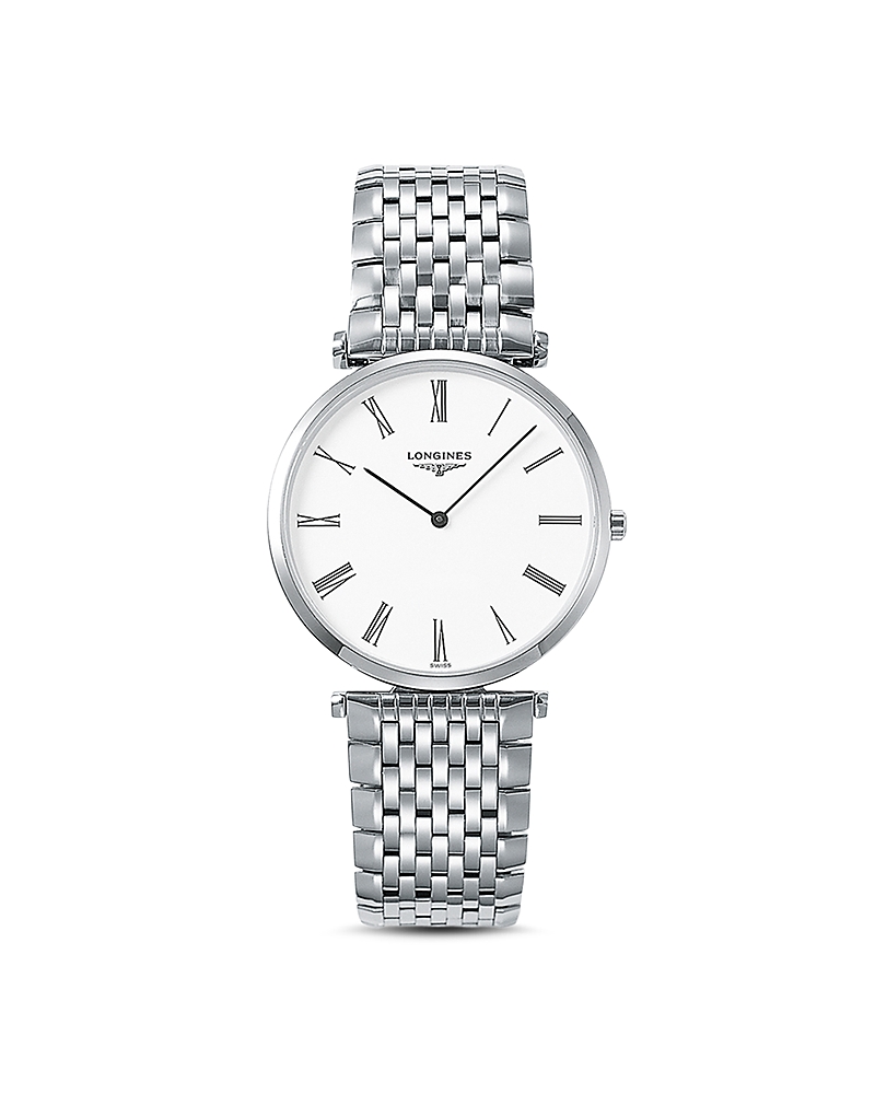 Longines Womens Silver L4.766.4.11.6 La Grande Classique Watch In White/silver