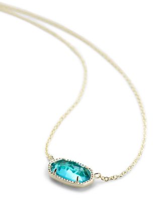 Elisa Birthstone Necklace, 15"