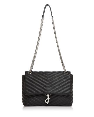 Rebecca Minkoff Edie Medium Convertible Leather Shoulder Bag