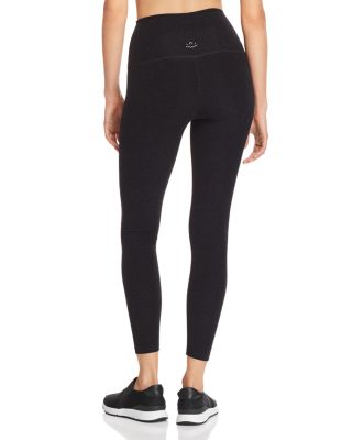 Spacedye Caught In The Midi High Waisted Legging in Darkest Night