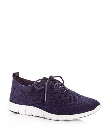 Cole Haan - Women's ZeroGrand Stitchlite Knit Lace Up Sneakers