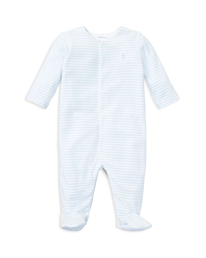 Polo Ralph Lauren Ralph Lauren Baby Boys Striped Velour Coverall
