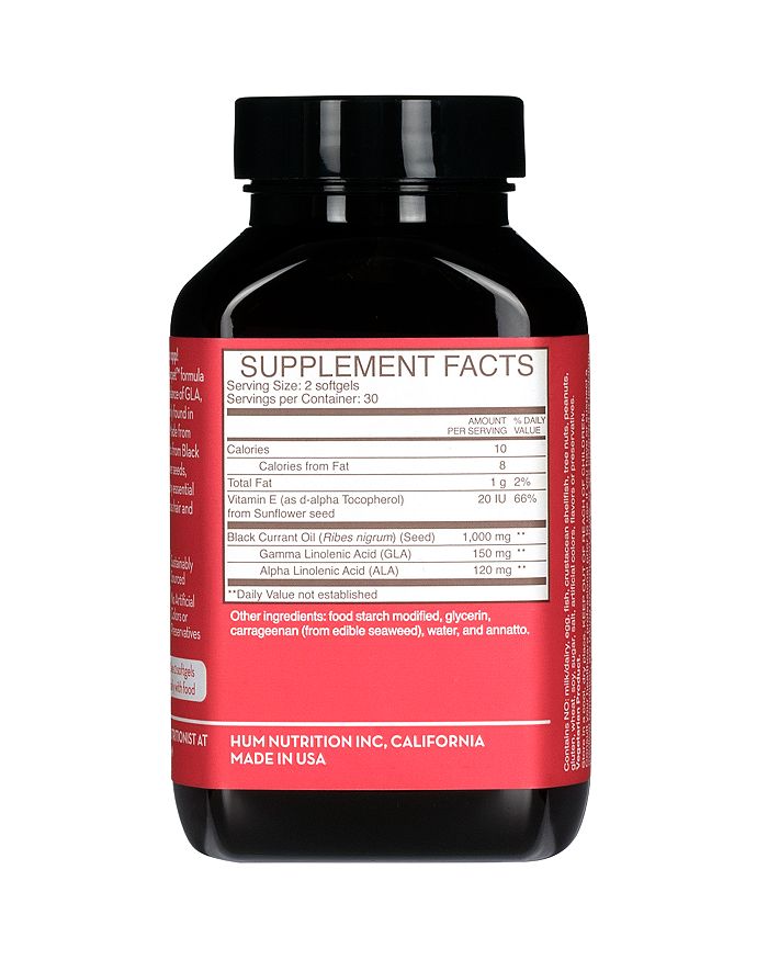 Shop Hum Nutrition Red Carpet Skin Hydration Supplement In Dark Red
