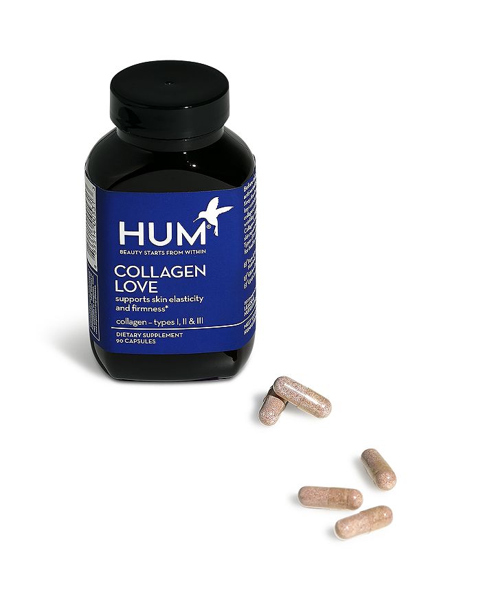 Shop Hum Nutrition Collagen Love - Skin Firming Supplement In Dark Blue