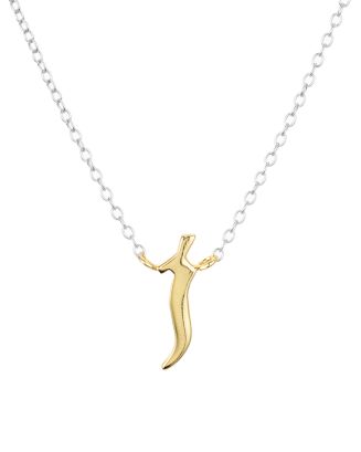 Argento vivo monogram on sale necklace