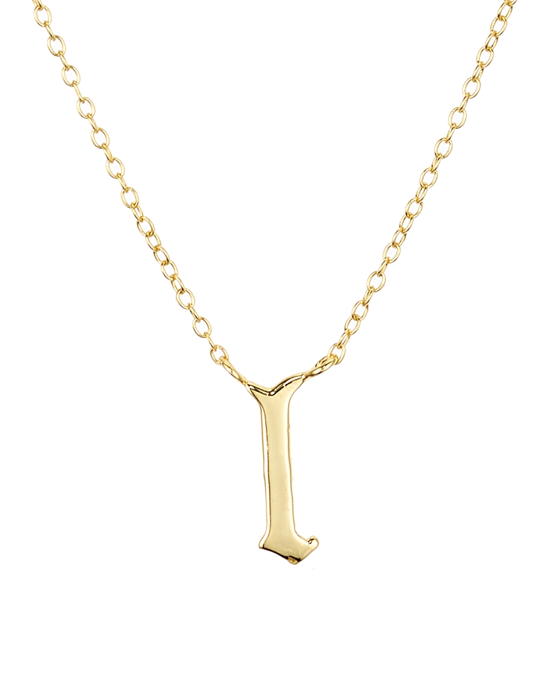 Argento Vivo Square Solitaire Pendant Necklace, 16 In Gold/l