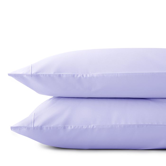 Anne De Solene Vexin Standard Pillowcases, Pair In Iris