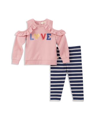 kate spade new york Girls' Ruffled Cold 