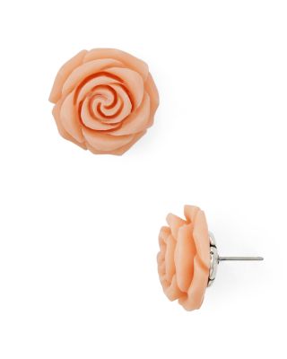 kate spade rose stud earrings