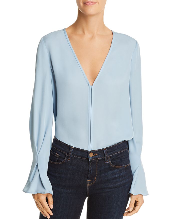 Joie latacia bell sleeve blouse clearance