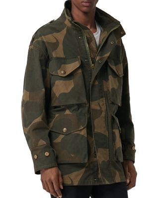 Burberry Exbury Camouflage-Print Utility Jacket | Bloomingdale's