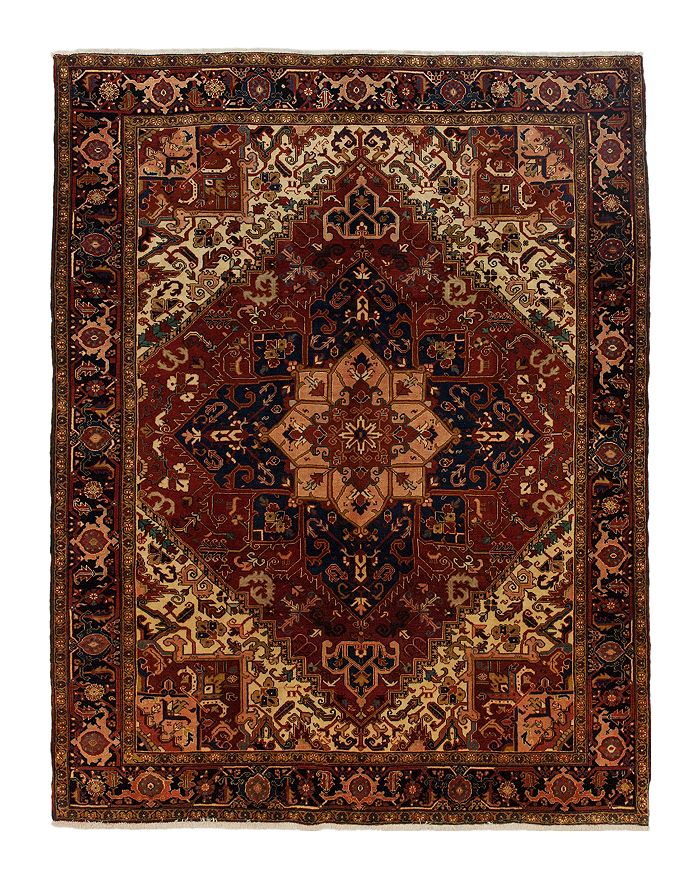 Bloomingdale's Solo Rugs Heriz Hester Hand-knotted Area Rug, 8'6 X 11'2 In Red