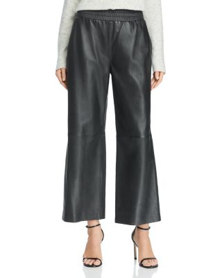 french connection leather trousers