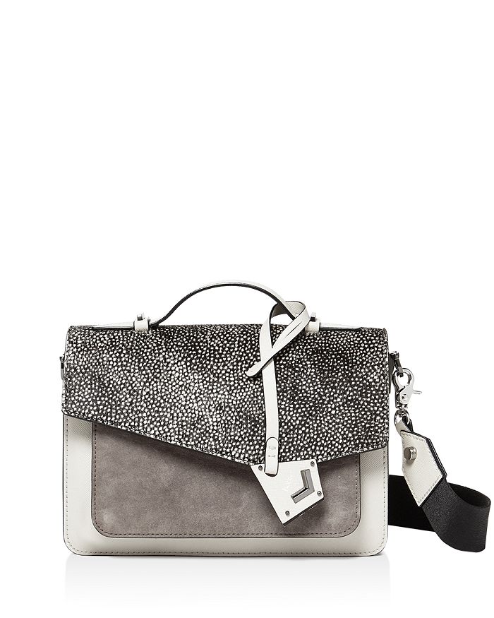 Botkier Cobble Hill Medium Printed Calf Hair Suede Leather Crossbody Bloomingdale s