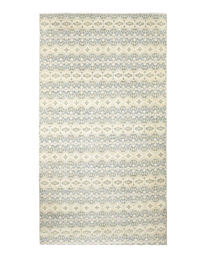 Bloomingdale's Solo Rugs Modern Darcie Hand-knotted Area Rug, 11' 10 X 23' 7 In Blue