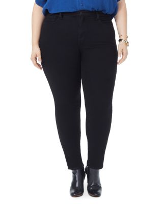 NYDJ Plus - Ami Skinny Jeans in Black