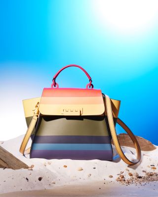 Zac Posen Eartha Iconic Small Backpack in Star Denim Zac Posen Eartha Iconic Small Backpack in Star Denim main image 4