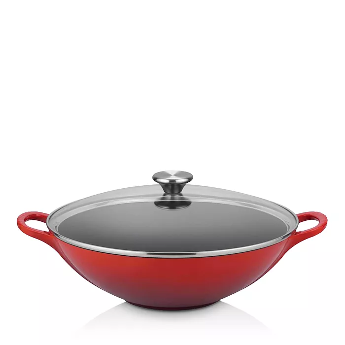 Le Creuset 5-Quart Cast Iron Wok