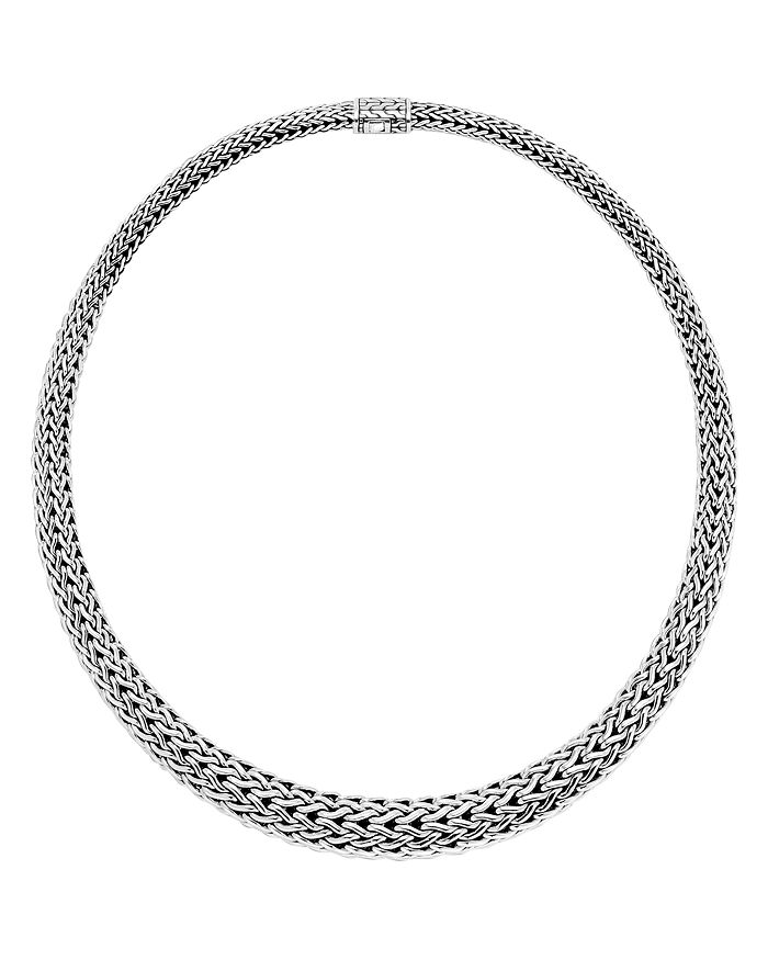 JOHN HARDY STERLING SILVER CLASSIC CHAIN GRADUATED NECKLACE, 16L,NB93299X16