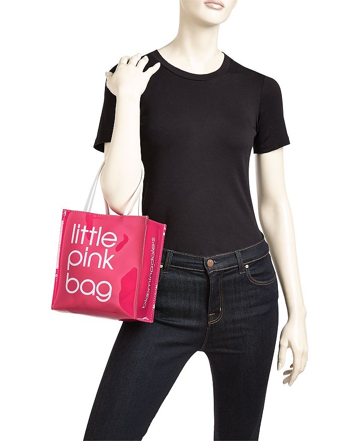 Shop Bloomingdale's Little Pink Bag - 100% Exclusive In Pink/white