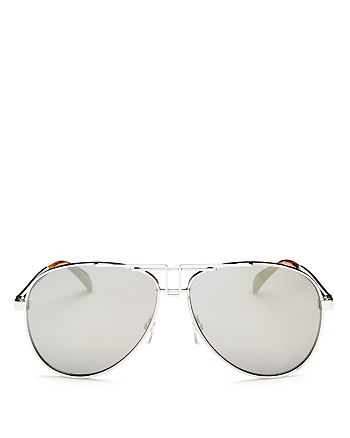 Givenchy - Women's Brow Bar Aviator Sunglasses, 61mm