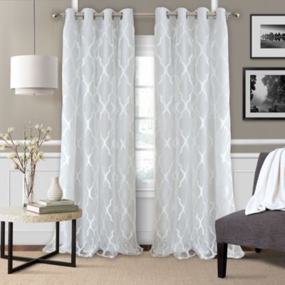 Elrene Home Fashions - Bethany Geometric Overlay Blackout Collection