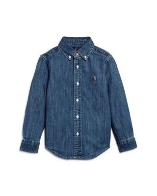 polo ralph lauren denim button down