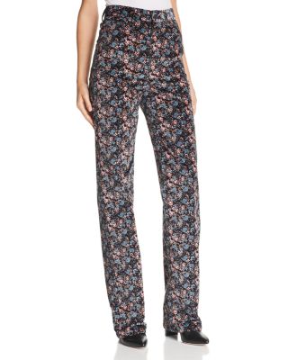 rebecca taylor velvet pants