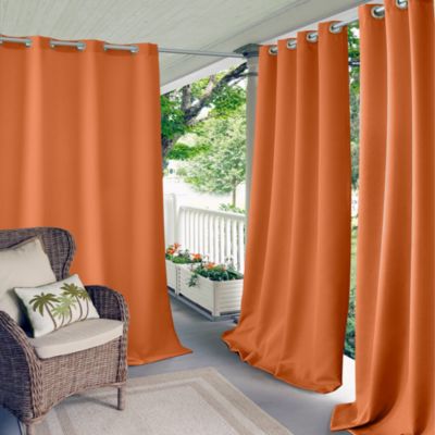 Connor Solid Indoor/Outdoor Curtain Panel, 52" x 84"