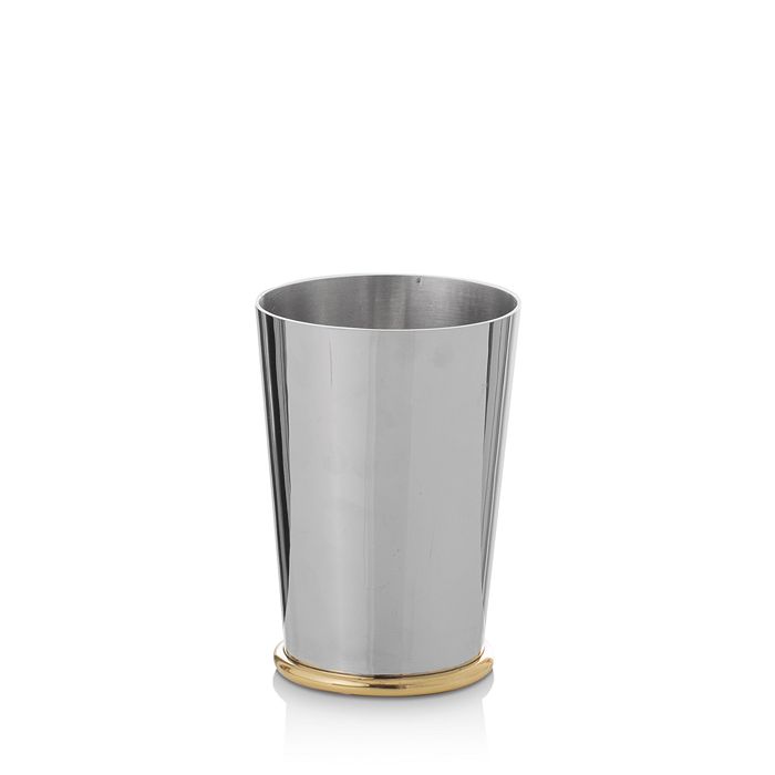 Shop Michael Aram Calla Lily Metal Cup In Silver