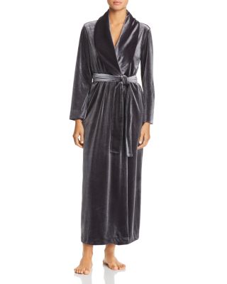 long velvet robe