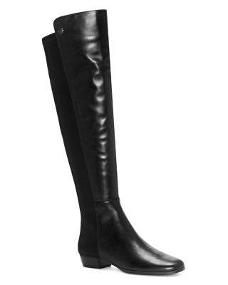 vince camuto leather over the knee boots