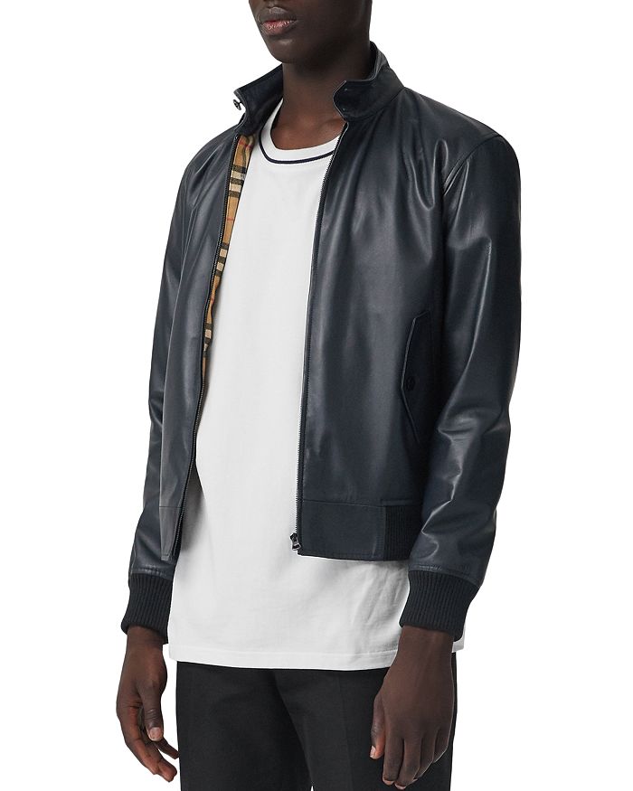 Burberry lambskin bomber discount jacket