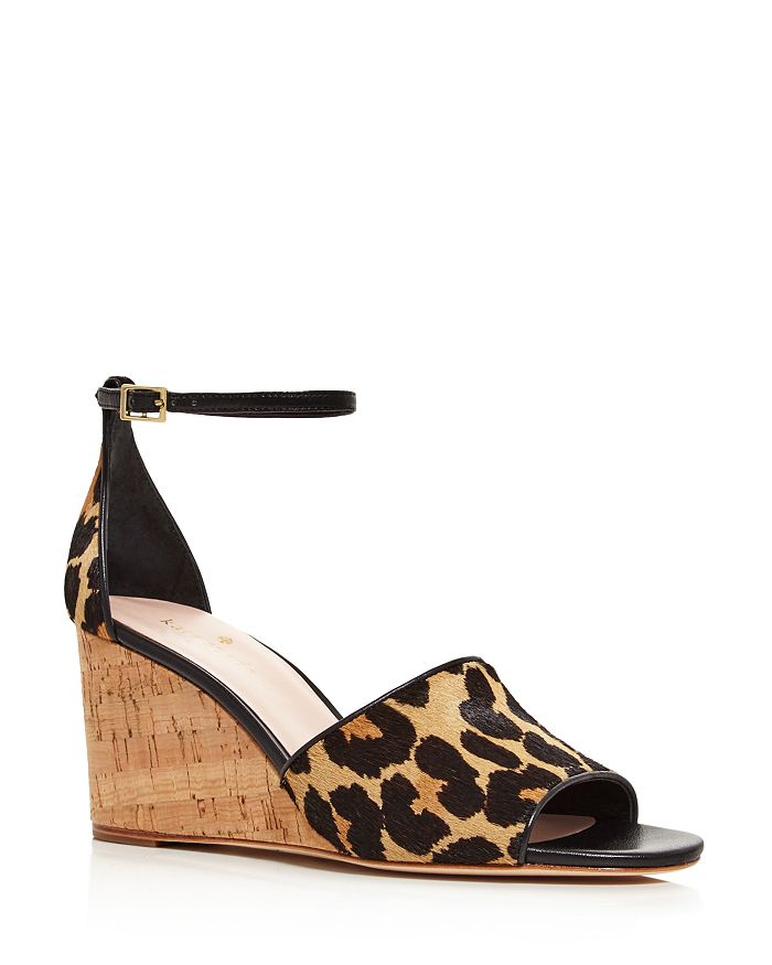 Kate spade leopard sandals hot sale