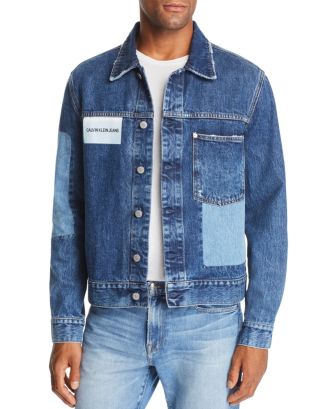 Calvin Klein Jeans Patchwork Trucker Jacket | Bloomingdale's