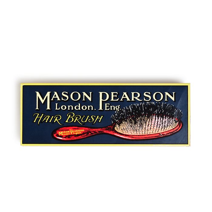 Shop Mason Pearson Handy Mixture Brush In Dark Ruby