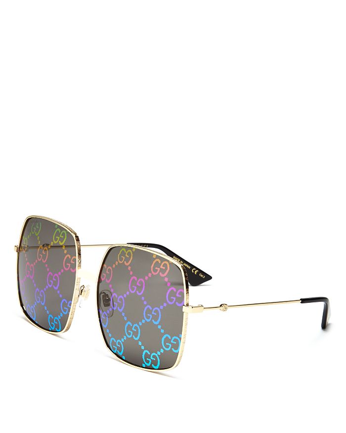 gucci logo sunglasses womens