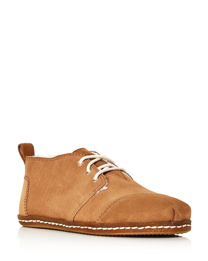 Toms Women's Bota Suede Lace-up Boots In Toffee