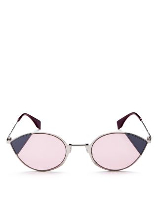 fendi 51mm cat eye sunglasses