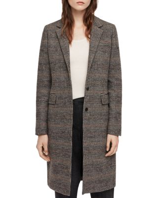 All saints 2025 indra check coat