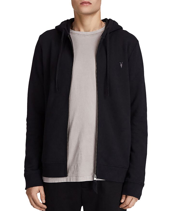 Allsaints Raven Hoodie In Black