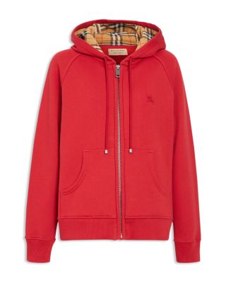 Burberry Vintage Check Lined Zip Hoodie | Bloomingdale's