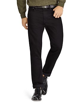 Polo Ralph Lauren - Stretch Varick Slim Straight Fit Jeans in Black