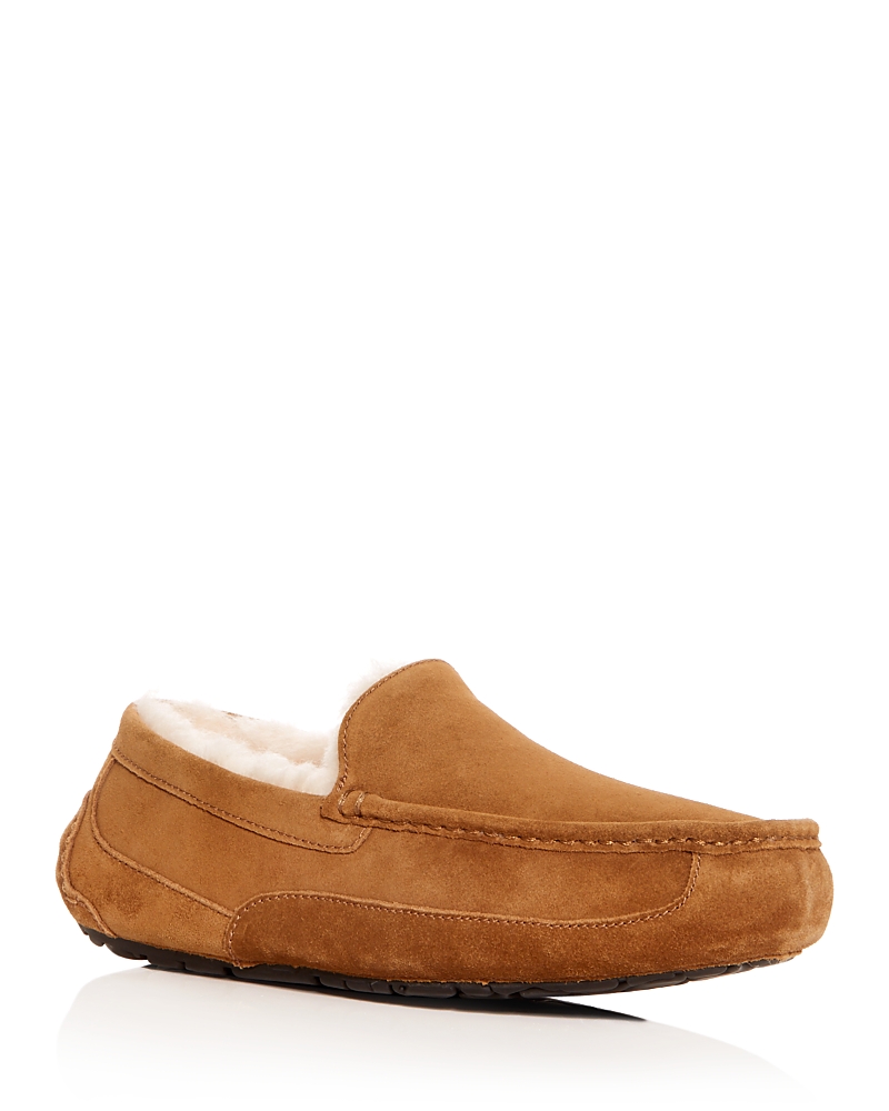 Ugg Men's Ascot Moccasin Slippers - Chestnut