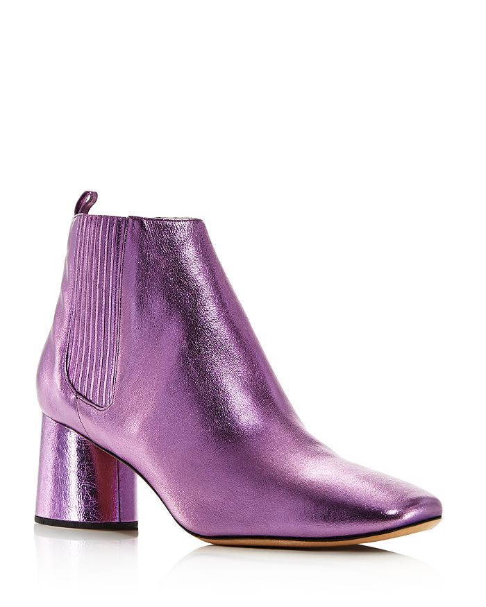 MARC JACOBS Women s Rocket Round Block Heel Chelsea Booties