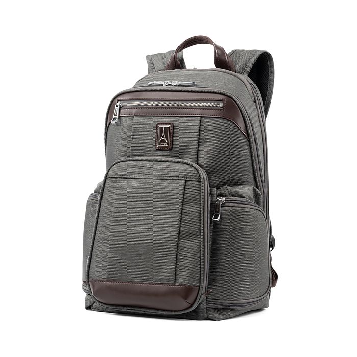 Shop Travelpro Platinum Elite Business Backpack In Vintage Grey