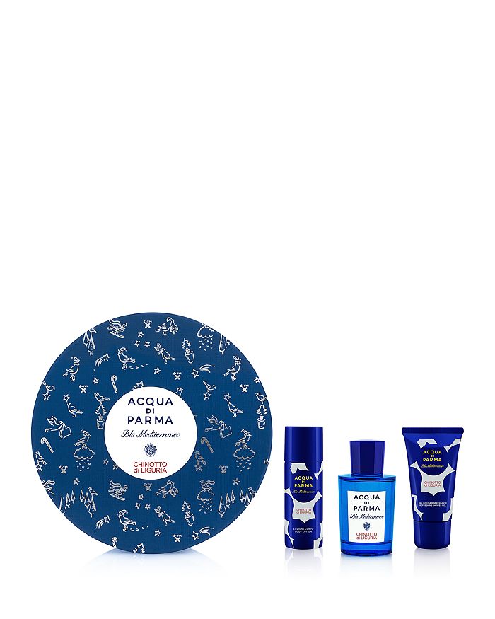 Acqua Di Parma Blu Mediterraneo Chinotto Di Liguria Gift Set 135 Value 100 Exclusive Bloomingdale S