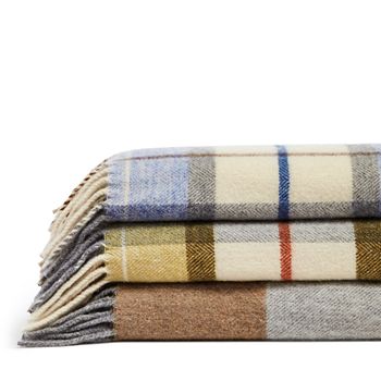 Lands Downunder - Lambswool Plaid Throw