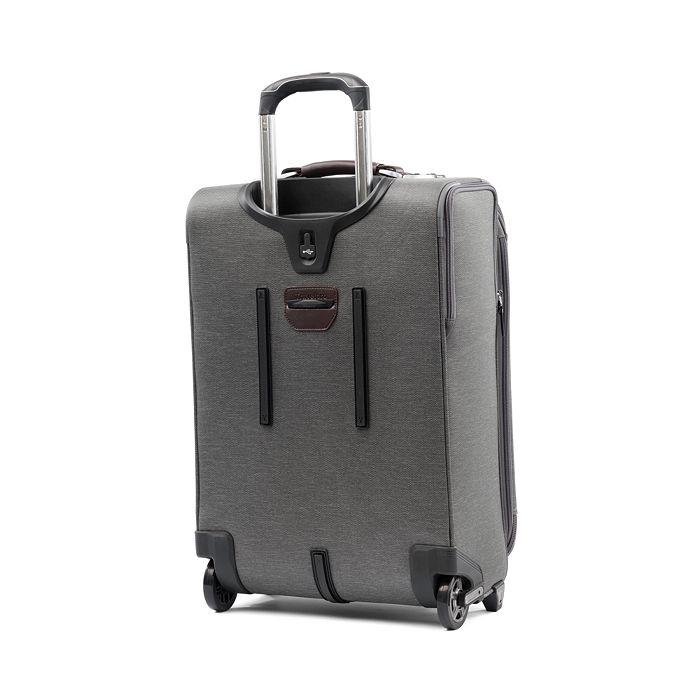 Shop Travelpro Platinum Elite 22 Expandable Carry On Rollaboard In Vintage Grey