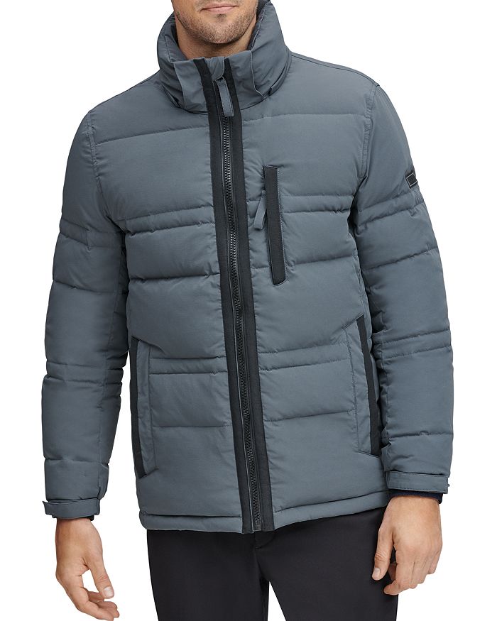 MARC NEW YORK Huxley Removable-Hood Down Jacket,MM8AD466